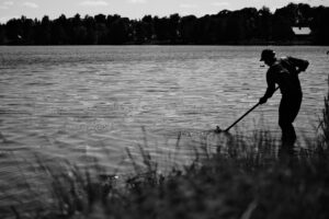 the clean up